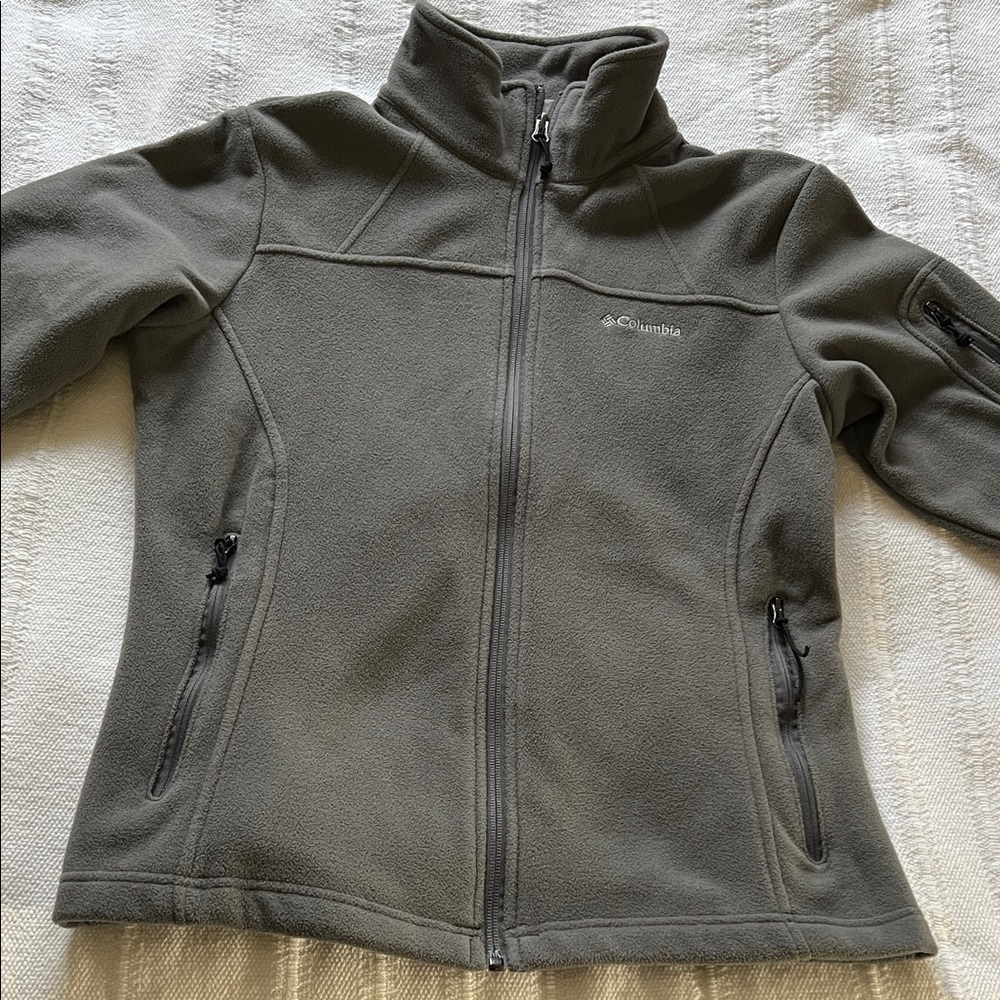 Columbia Women's Gray Fleece Hoodie